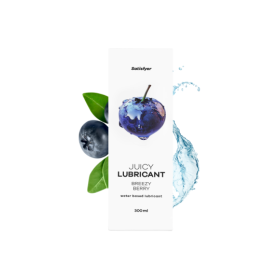 Lubrifiant à base d'eau Myrtille fraiche 300 ml Satisfyer 